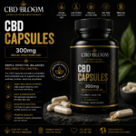 CBD Bloom CBD Capsules (300mg)