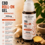 CBD Bloom CBD Roll-On Gel — Warming (Ginger & Black Pepper, 300mg)