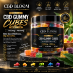 CBD Bloom CBD Gummy Cubes (Small Tub)