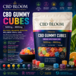 CBD Bloom CBD Gummy Cubes 1600mg - 4800mg (Large Bag)