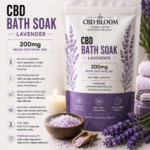 CBD Bloom CBD Bath Soak — Lavender (200mg)